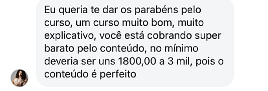 Depoimento de aluna sobre protocolos organizados